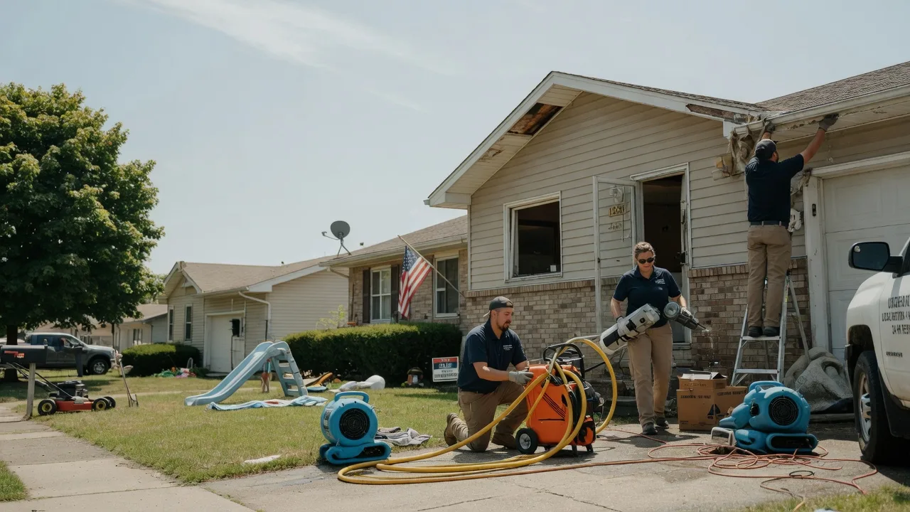 Water Damage Restoration in West Frankfort, IL near me